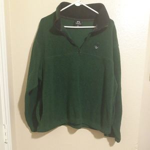 Weatherproof Size XL Men's Jacket Pull Over 1/4 zip Green "The Lodge Cloudcroft